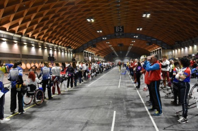 Un'immagine dei Tricolori Indoor del 2020