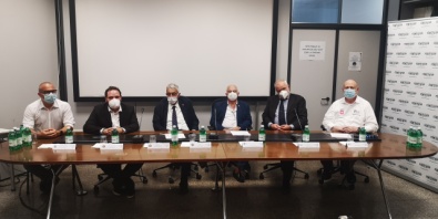 i relatori alla conferenza stampa
