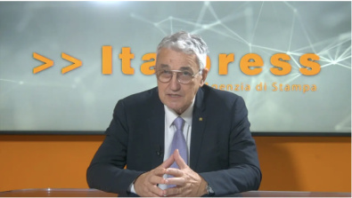 Il Presidente Scarzella negli studi di Italpress