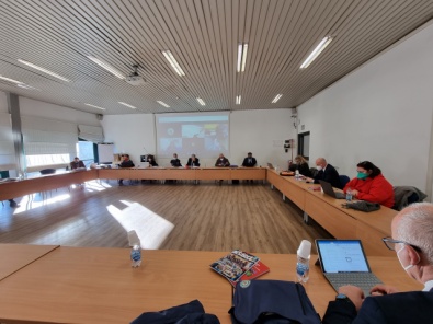 Il Consiglio Federale riunito alla Scuola dello Sport del CONI