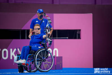 Asia Pellizzari durante le Paralimpiadi di Tokyo