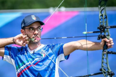 Marco Bruno al tiro