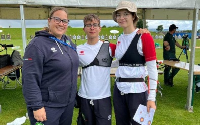 Il mixed team insieme a Guendalina Sartori