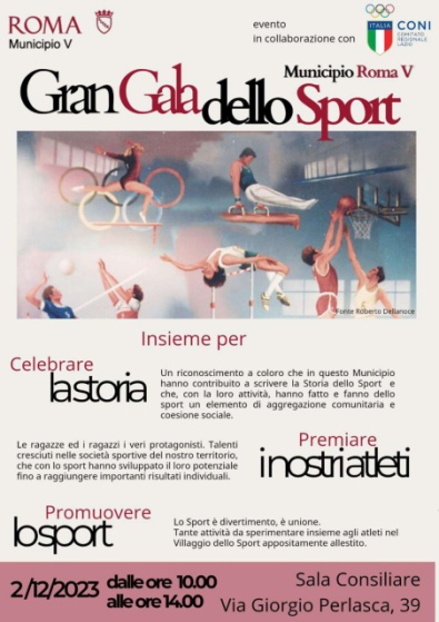 La locandina dell'evento