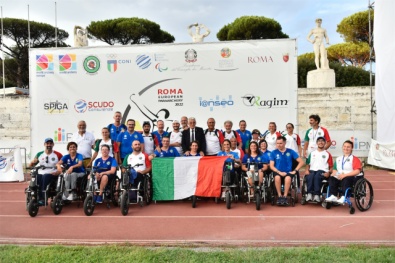 Azzurri agli Europei di Roma 2022